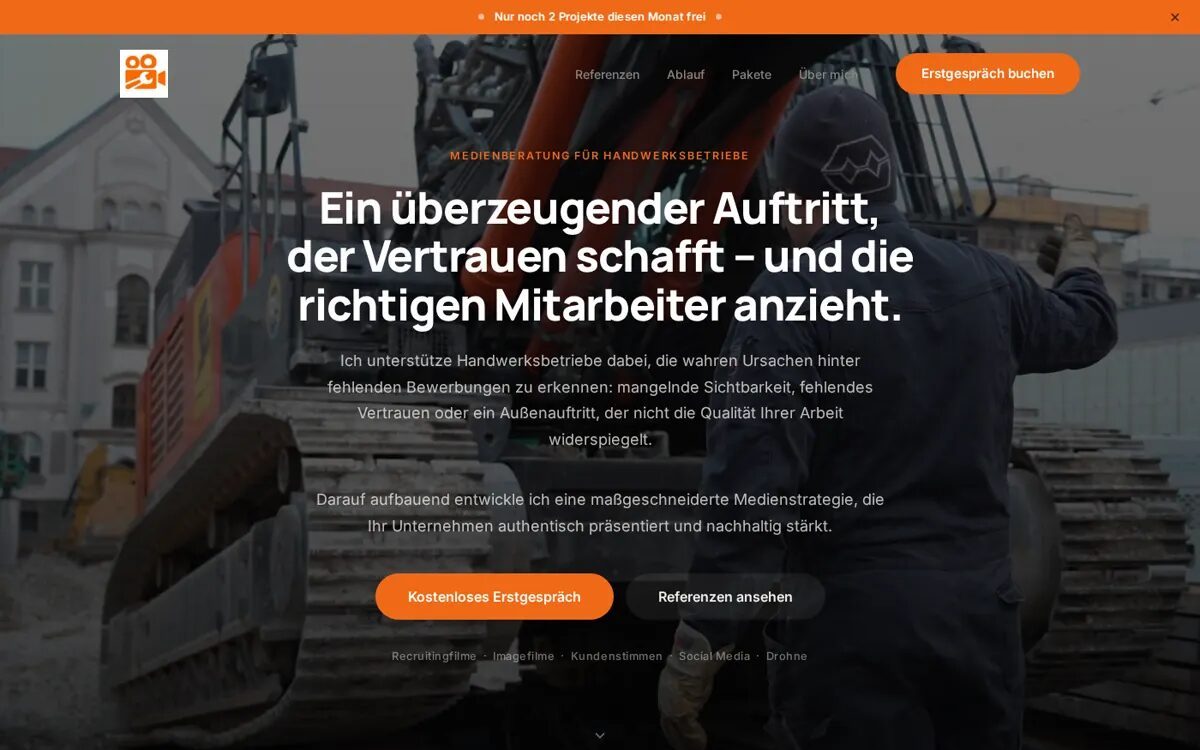Der Filmhandwerker – Website von Digimedion
