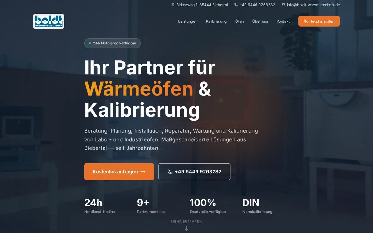 Boldt – Website von Digimedion
